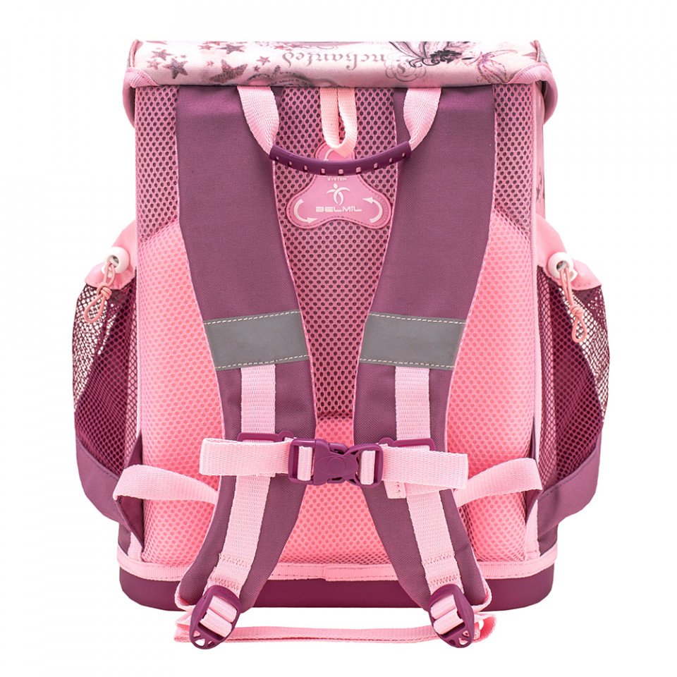 Ghiozdan scoala echipat Belmil Mini Fit - Fairytale