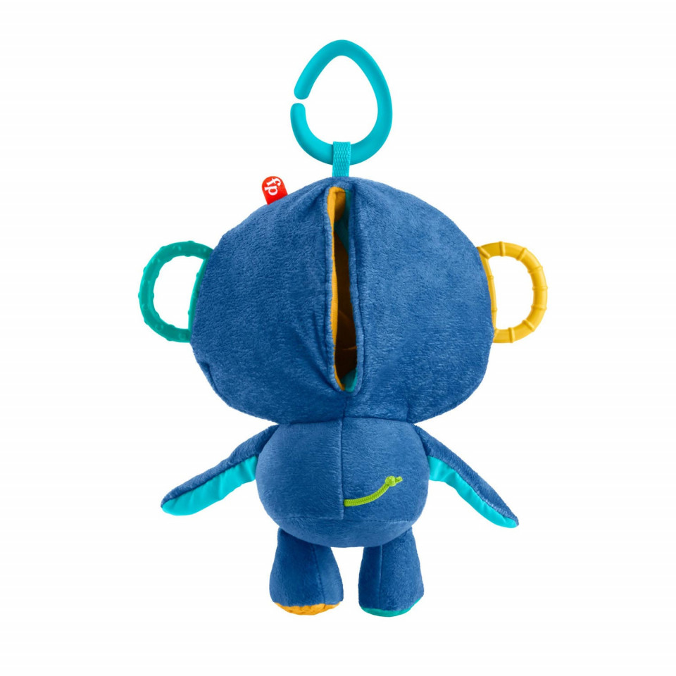 Jucarie de plus Fisher Price 2 in 1 - Maimutica albastra