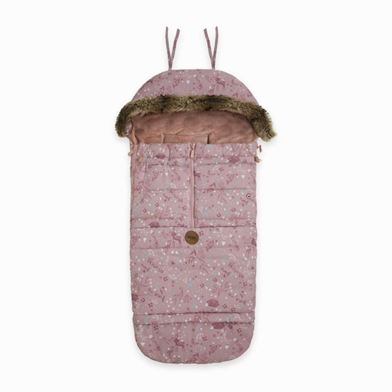 Sac de dormit cu gluga Evolutive roz Tuc Tuc