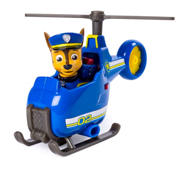 Set Chase si mini elicopterul de politie Ultimate Rescue Patrula Catelusilor