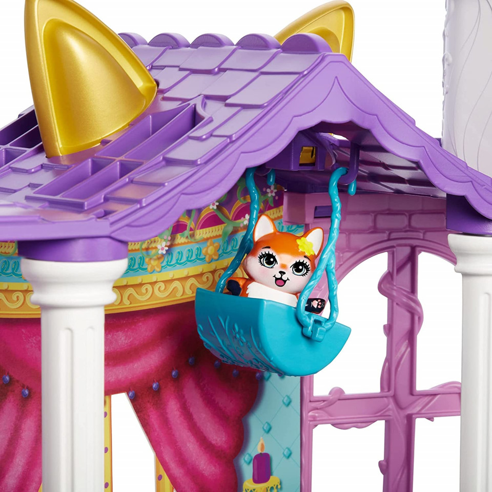 Set de joaca Castelul Enchantimals Royal cu papusa Felicity Fox