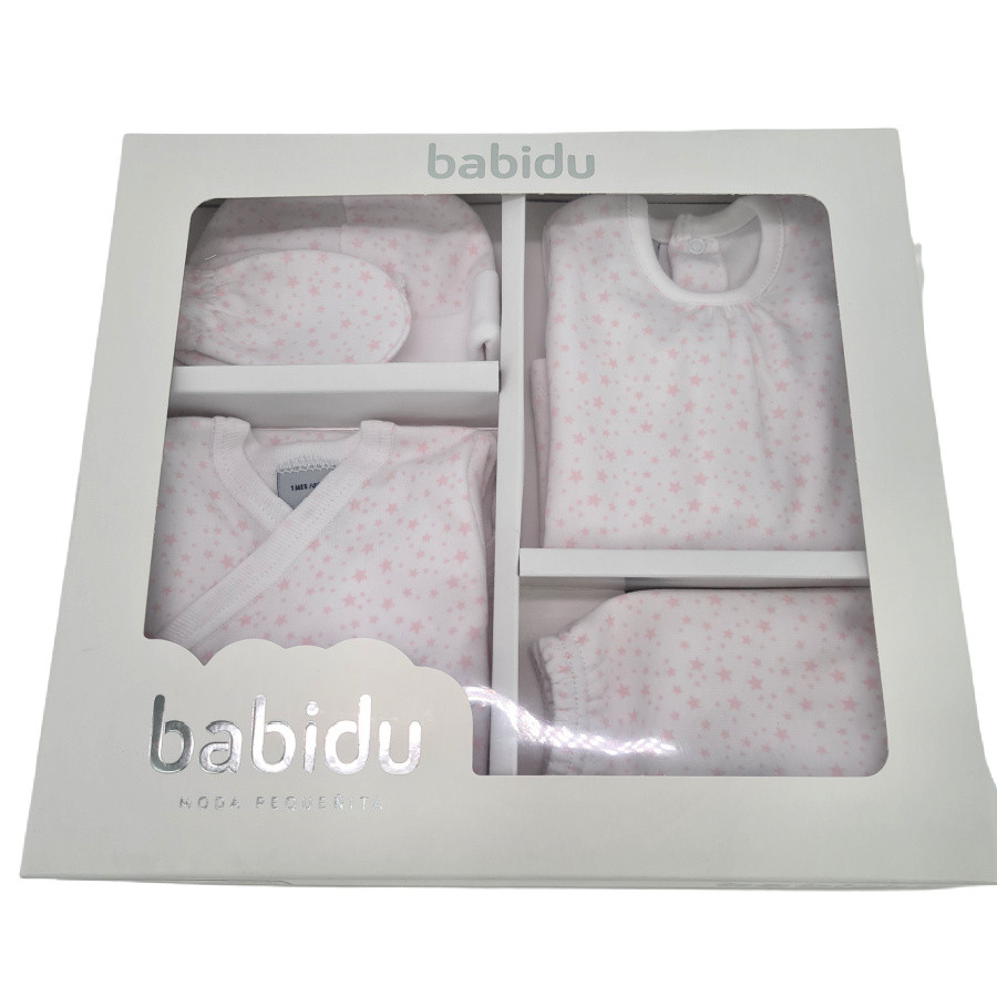 Set nou nascut 5 piese stelute Babidu