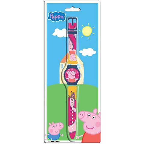 Ceas de mana analog Peppa Pig