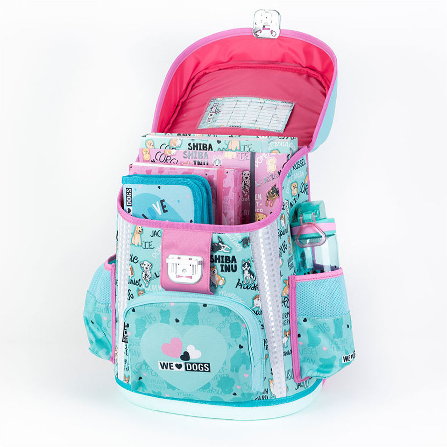 Ghiozdan echipat We love dogs