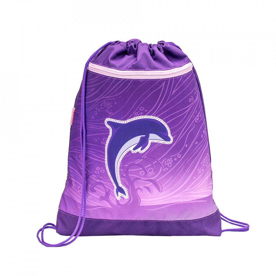 Ghiozdan scoala echipat Belmil Classy - Delfin