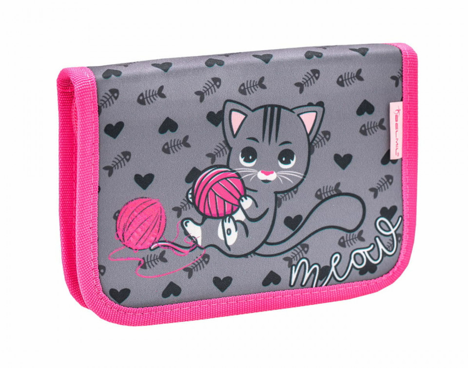 Ghiozdan scoala echipat Belmil Classy - Iubesc pisicile