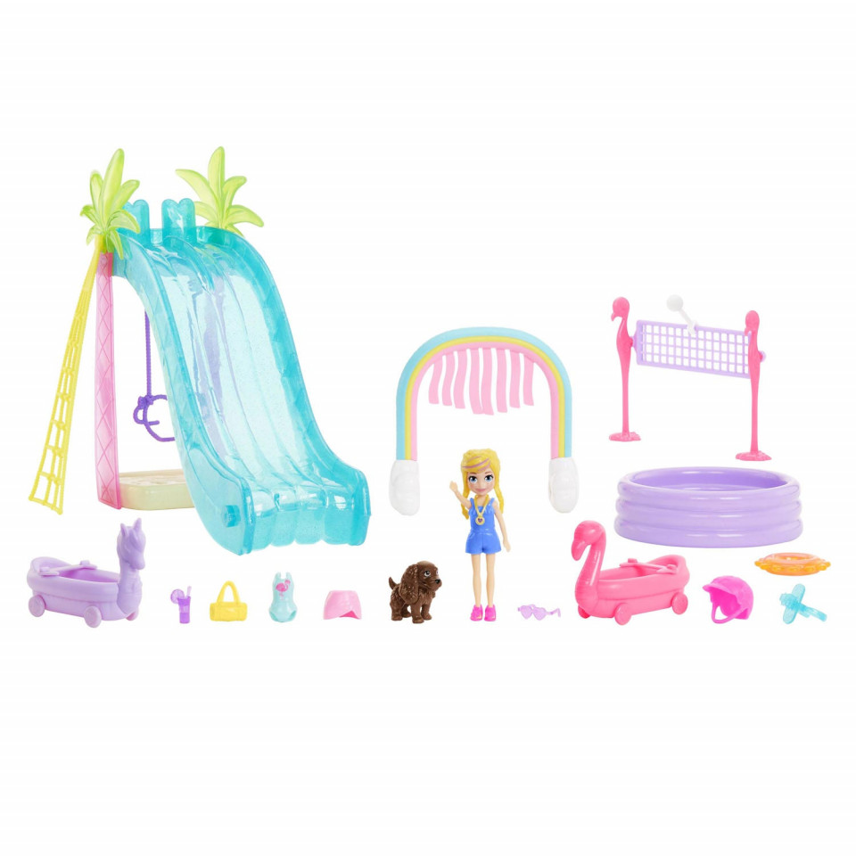 Set de joaca Polly Pocket - Sunshine Splash Park