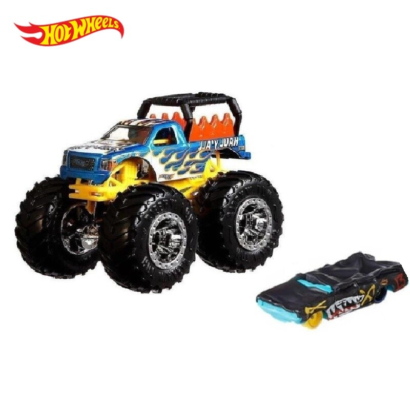 Set de masinute Hot Wheels Monster Trucks - Haul Yall