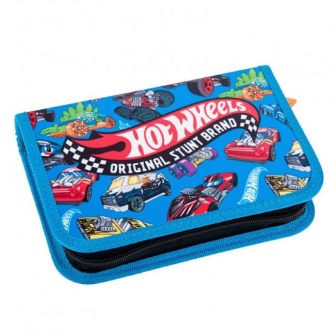Penar echipat albastru Hot Wheels cu parti pliabile