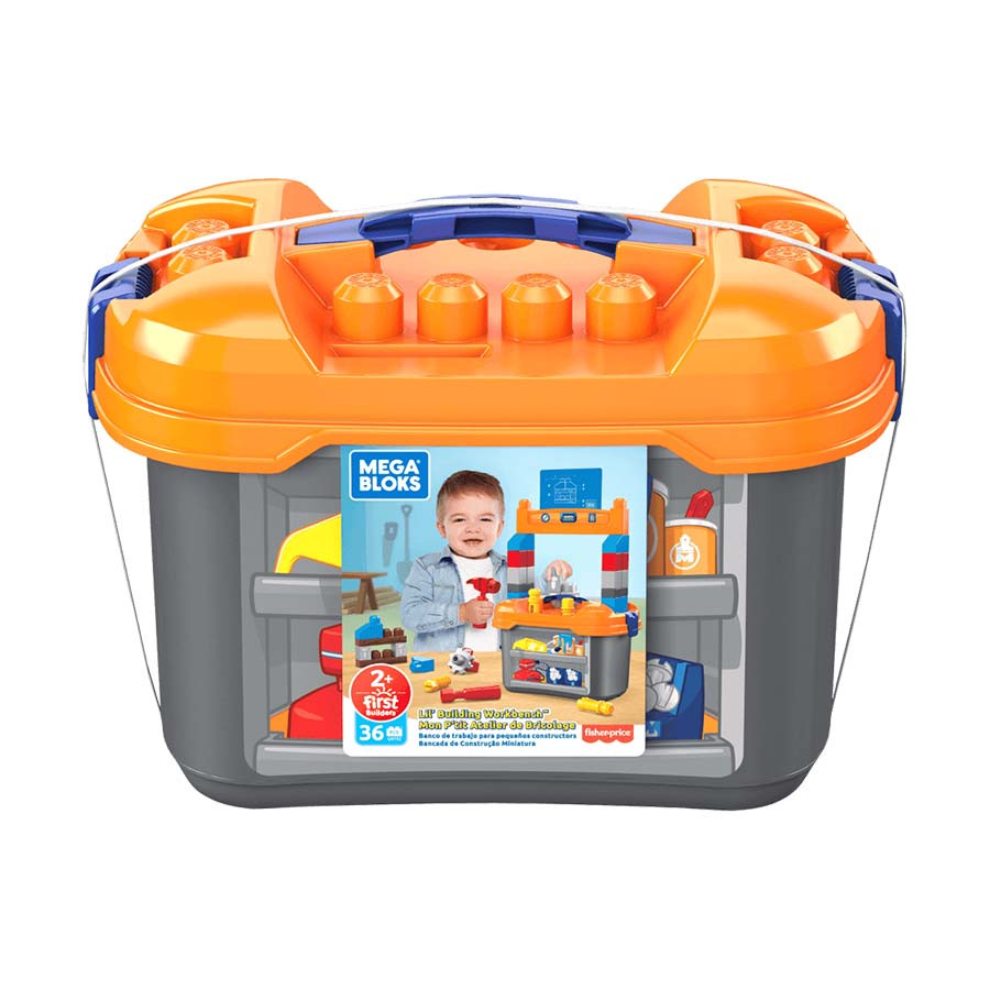 Set de constructie Mega Blocks - Banc de lucru