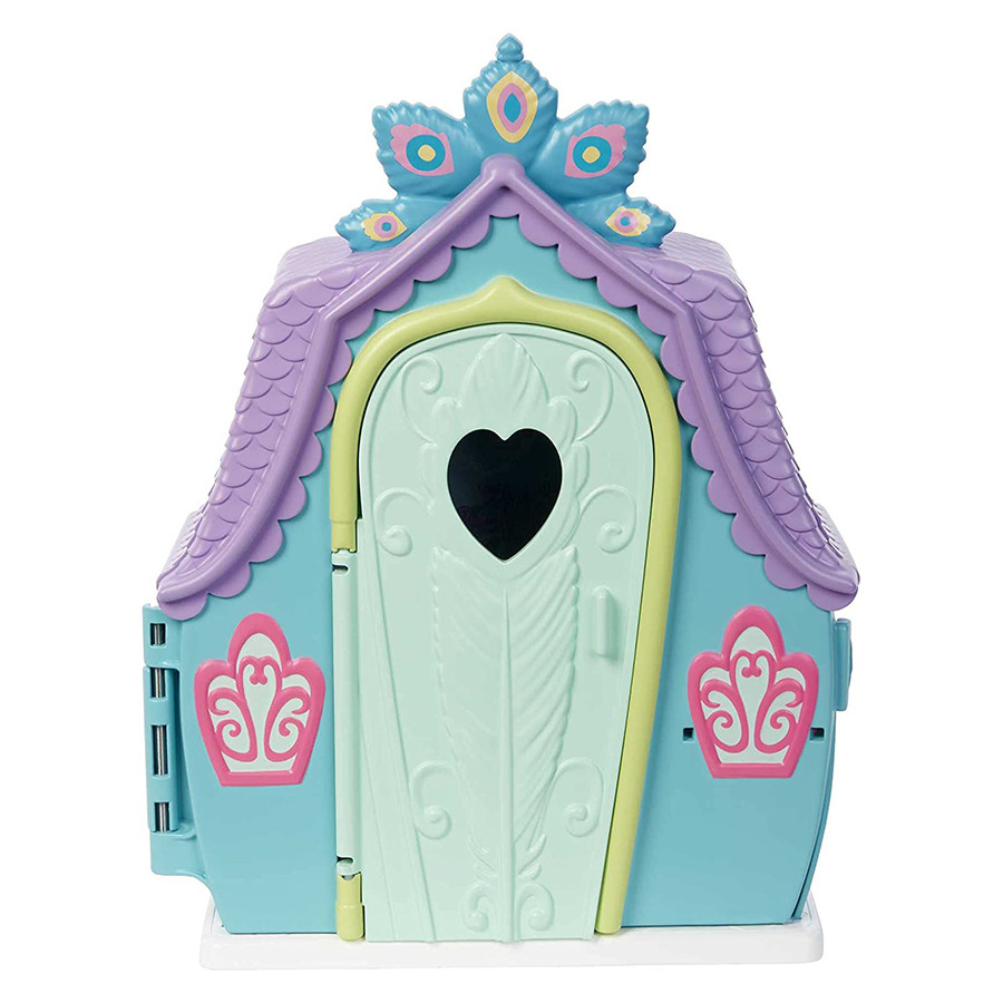 Set de joaca Enchantimals Patter Peacock si casuta