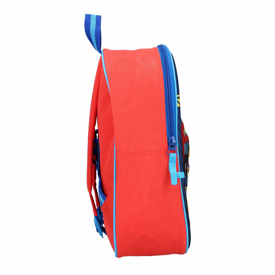 Ghiozdan gradinita cu imprimeu 3D Pompierul Sam