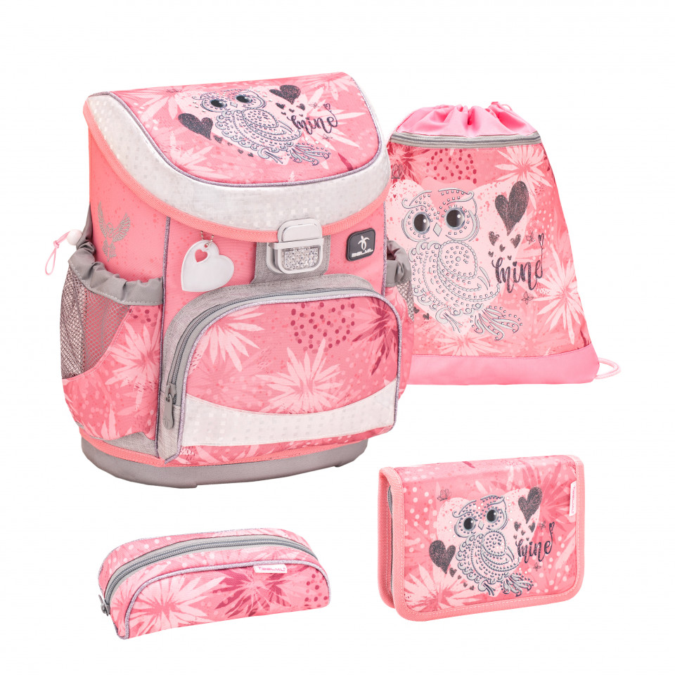 Ghiozdan scoala echipat Belmil Mini Fit - Bufnita