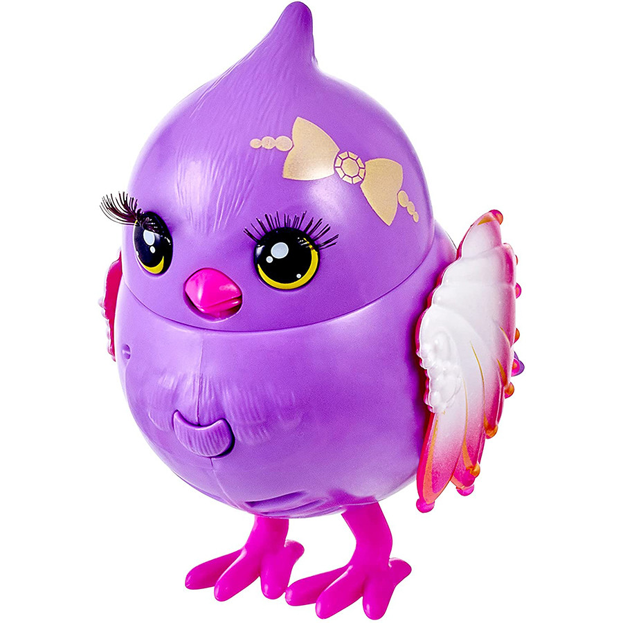 Jucarie interactiva Little Live Pets Lil' Bird - Micuta pasare Pretty Posh cu colivie