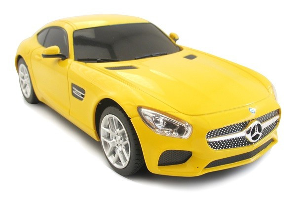 Masina cu telecomanda Mercedes-AMG GT 1:24 RTR – galbena