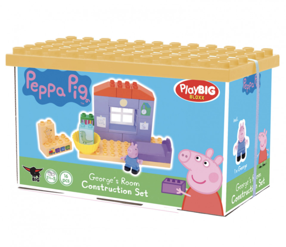 Set de constructie Big Bloxx Peppa Pig camera lui George
