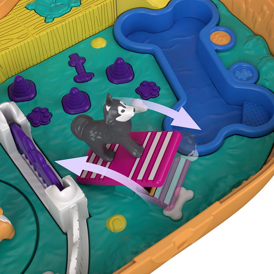 Set de joaca Polly Pocket - Hotelul de catei in gentuta Corgi