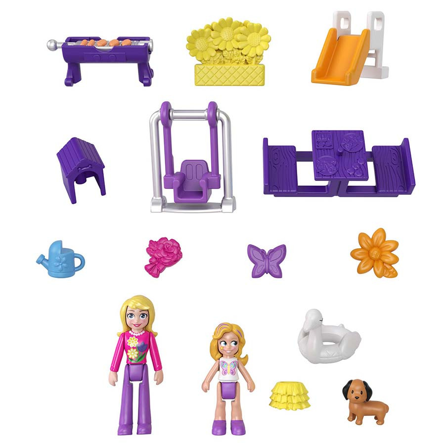 Set de joaca Polly Pocket - Parc in gentuta fluture