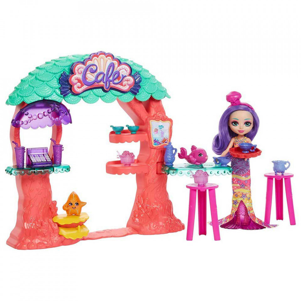 Set de joaca Sea Cave Cafe Enchantimals Royal Ocean Kingdom