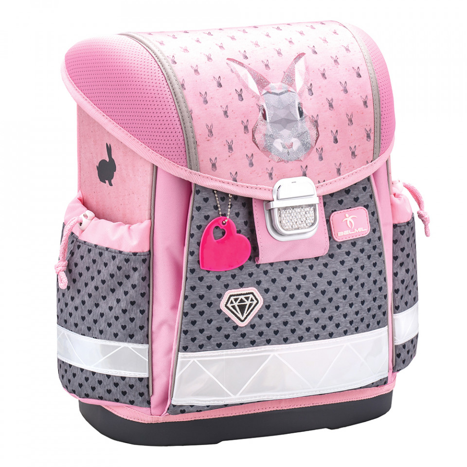 Ghiozdan scoala echipat Belmil Classy - Iepuras