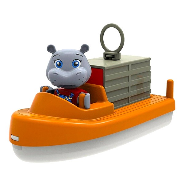 Pista de apa Starter cu hipopotamul Wilma AquaPlay 21 de piese