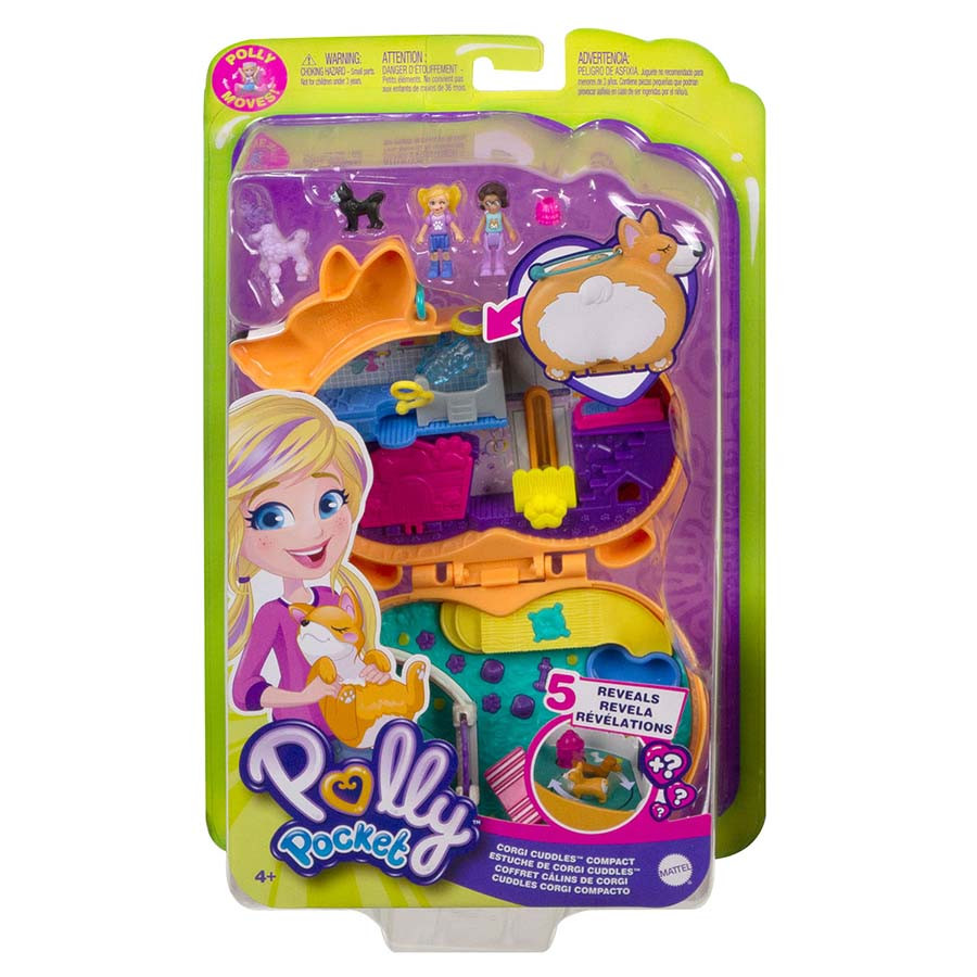 Set de joaca Polly Pocket - Hotelul de catei in gentuta Corgi