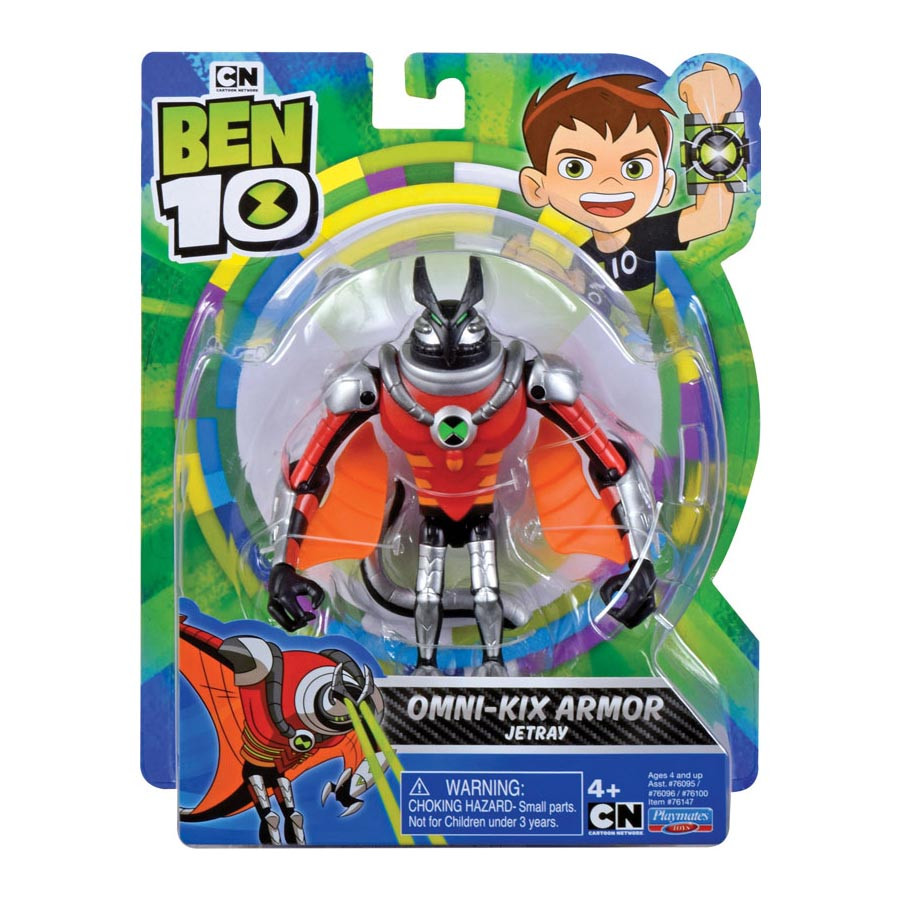 Figurina articulata Ben 10 Jetray Omni-Kix Armor