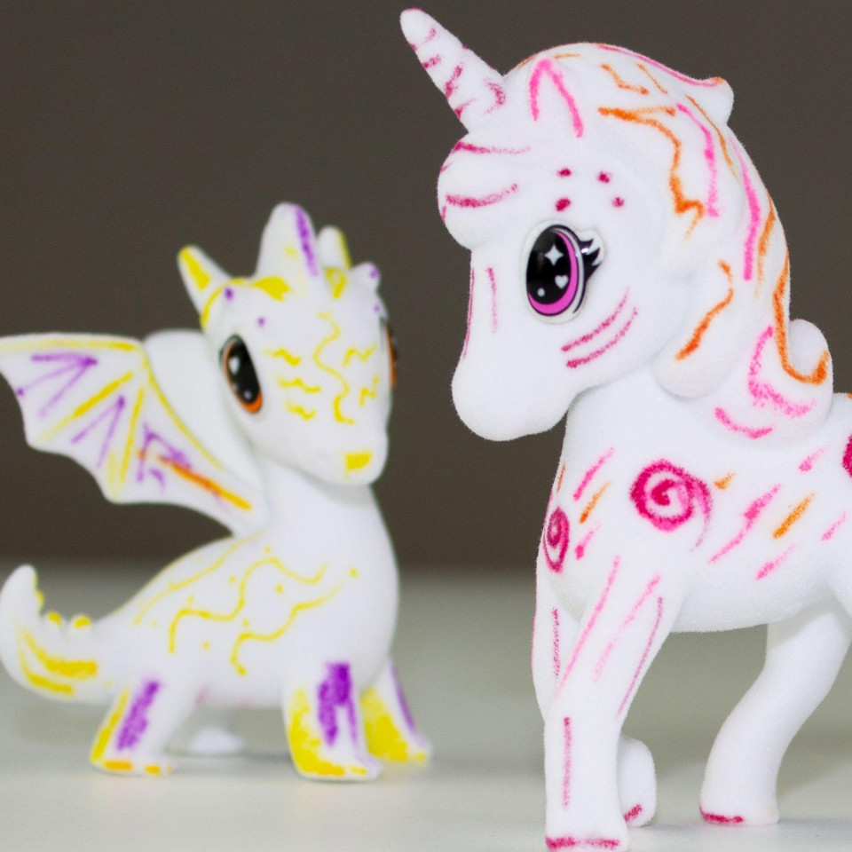 Set creativ Crayola Washimals - Creaturi fantastice