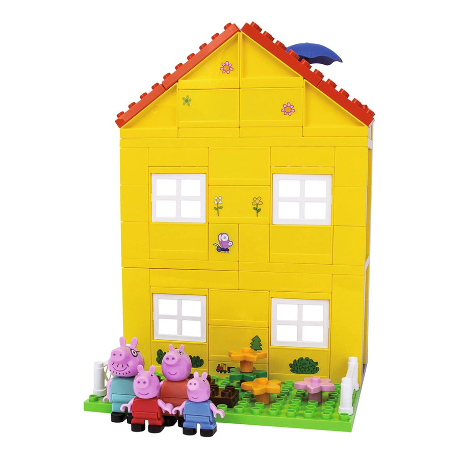 Set de constructie Big Bloxx Casa Peppa Pig