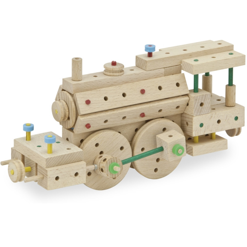 Set de constructie din lemn 318 piese Matador Explorer