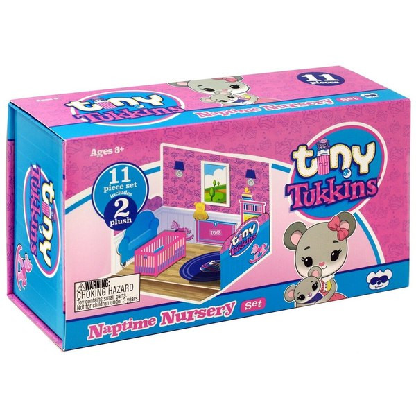 Set de joaca Tiny Tukkins Camera copilului cu 2 figurine soricei