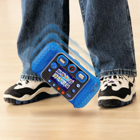 Camera digitala pentru copii VTech KidiZoom Duo DX cu MP3 Player, Albastru