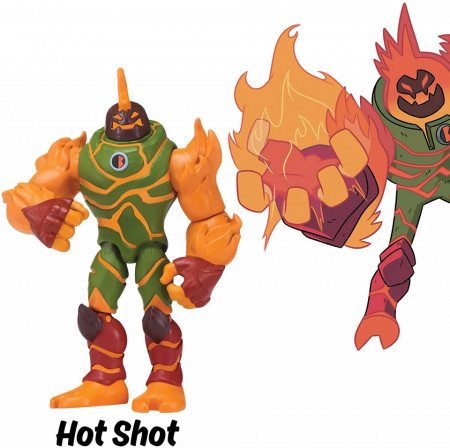 Figurina articulata Hot Shot Ben 10