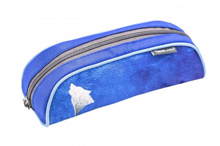 Ghiozdan scoala echipat Belmil Compact - Lupul albastru