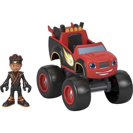 Masinuta Ninja Blaze si figurina AJ - Blaze and the Monster Machines