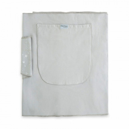 Port bebe stil esarfa elastica marsupiu Constelatie gri Tuc Tuc