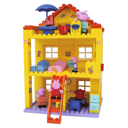 Set de constructie Big Bloxx Casa Peppa Pig