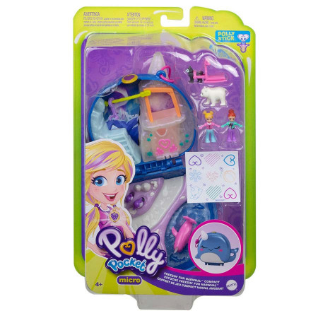 Set de joaca Polly Pocket - Aventuri arctice in gentuta balena