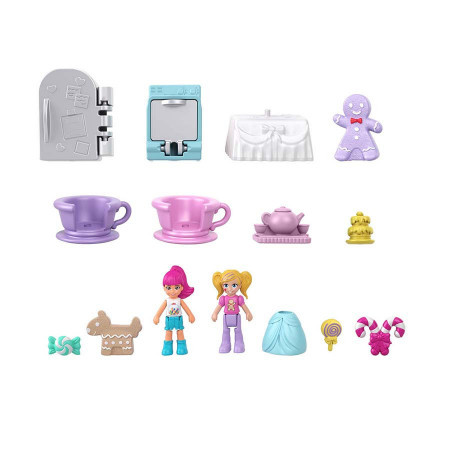 Set de joaca Polly Pocket - Casuta din turta dulce in gentuta