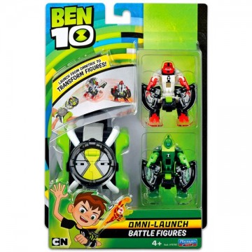 Set Omnitrix cu figurine Patru Brate si Wildvine Ben 10 Action