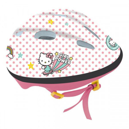 Echipament de protectie in rucsac, Casca, Cotiere si Genunchiere Hello Kitty