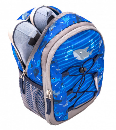 Ghiozdan gradinita Belmil Mini Kiddy - micul Rechin