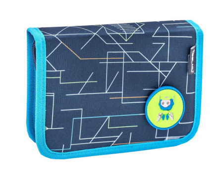 Ghiozdan scoala echipat Belmil Cool Bag - Invazia geometrica