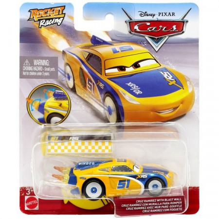 Masinuta metalica Cruz Ramirez Rocket Racing Disney Cars