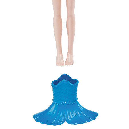 Papusa Radia Rainbow Fish si figurina pestisor Flo Enchantimals Royal Ocean Kingdom