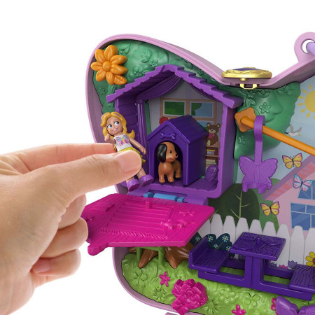 Set de joaca Polly Pocket - Parc in gentuta fluture