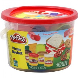Set plastilina Play Doh Galeata mica picnic