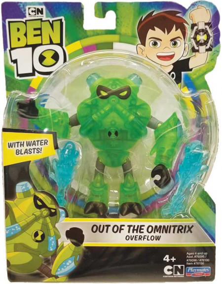 Figurina articulata translucenta Ben 10 Overflow