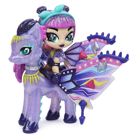 Figurina Hatchimals Pixies Riders Wilder Wings - Magical Mel si Ponygator Glider