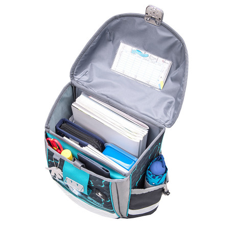 Ghiozdan scoala echipat Belmil Classy - Masina de curse 2